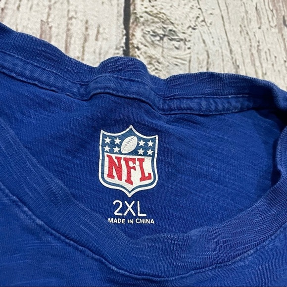 New York Giants NFL Football Sports Retro Crewneck Top Tee Tshirt - Picture 3 of 3